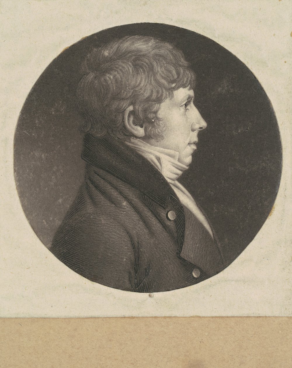 Azonosítatlan ember alkotó: Charles B. J. Févret de Saint Mémin