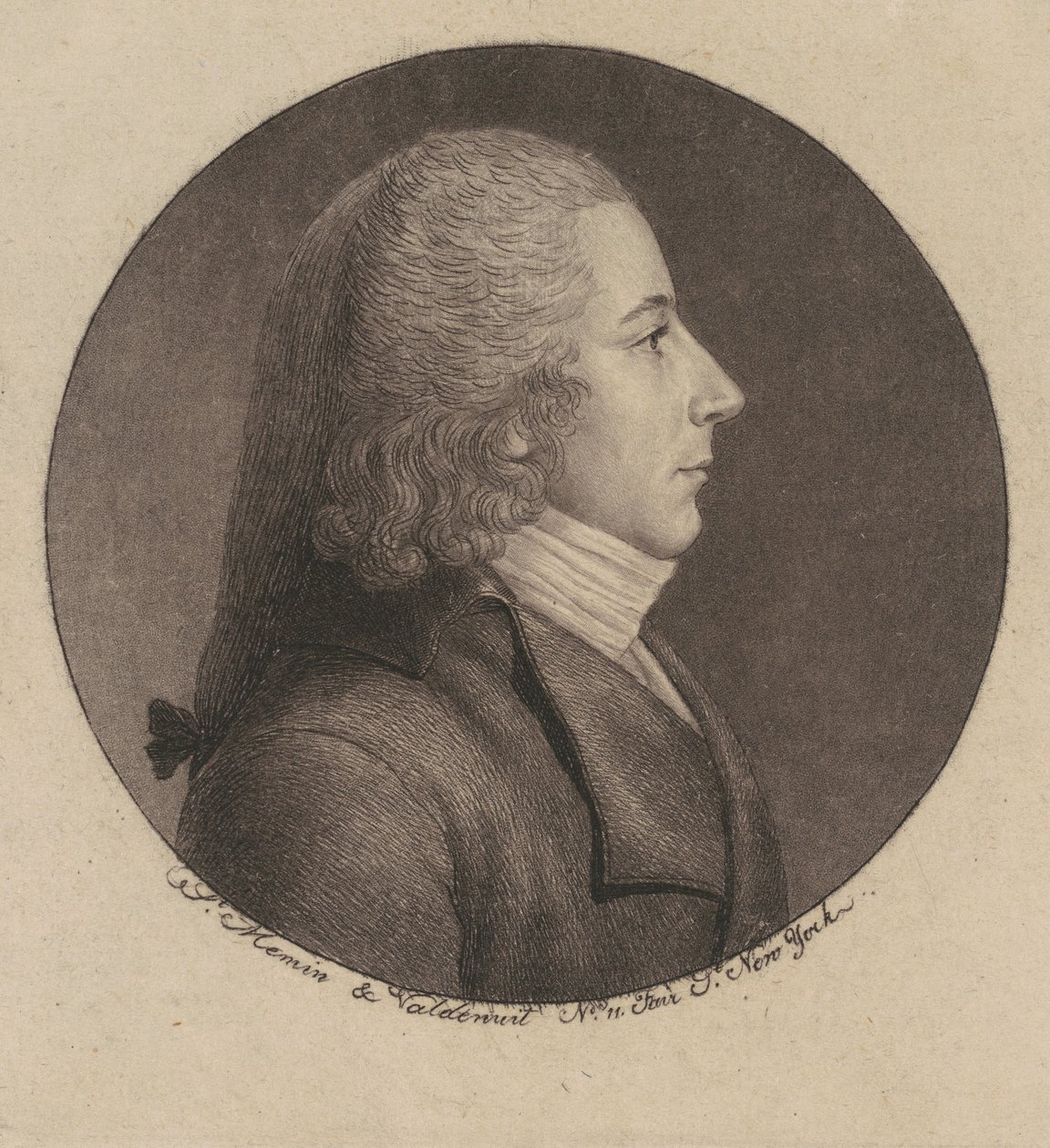 Azonosítatlan ember alkotó: Charles B. J. Févret de Saint Mémin