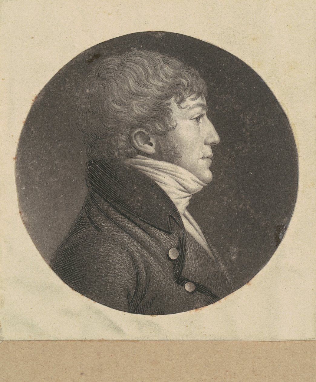 Azonosítatlan ember alkotó: Charles B. J. Févret de Saint Mémin