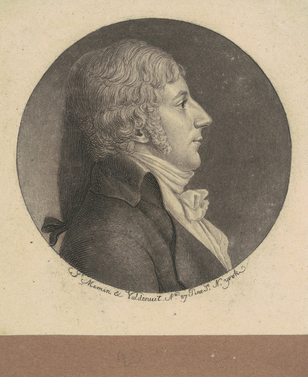 Azonosítatlan ember alkotó: Charles B. J. Févret de Saint Mémin