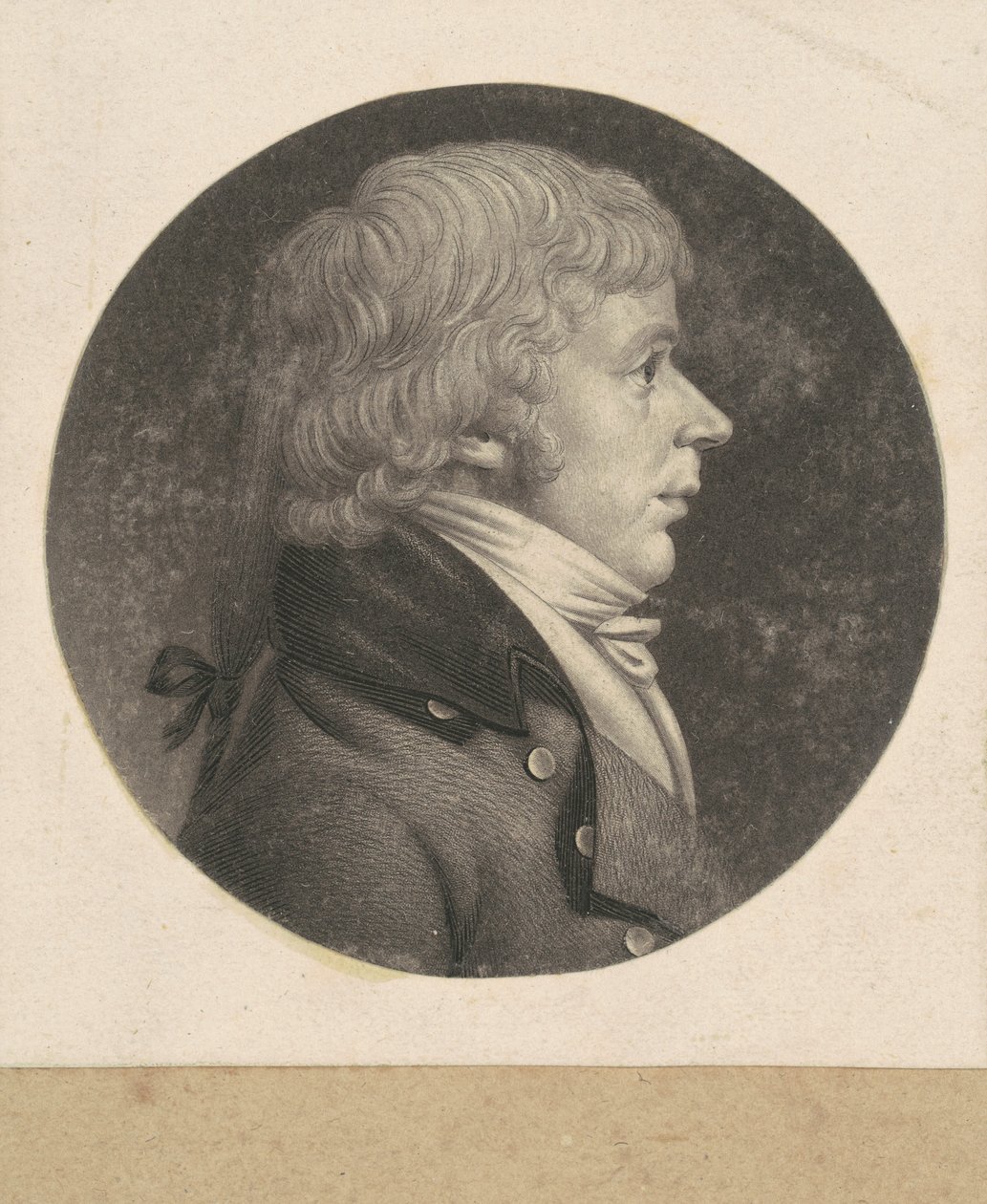 Azonosítatlan ember alkotó: Charles B. J. Févret de Saint Mémin
