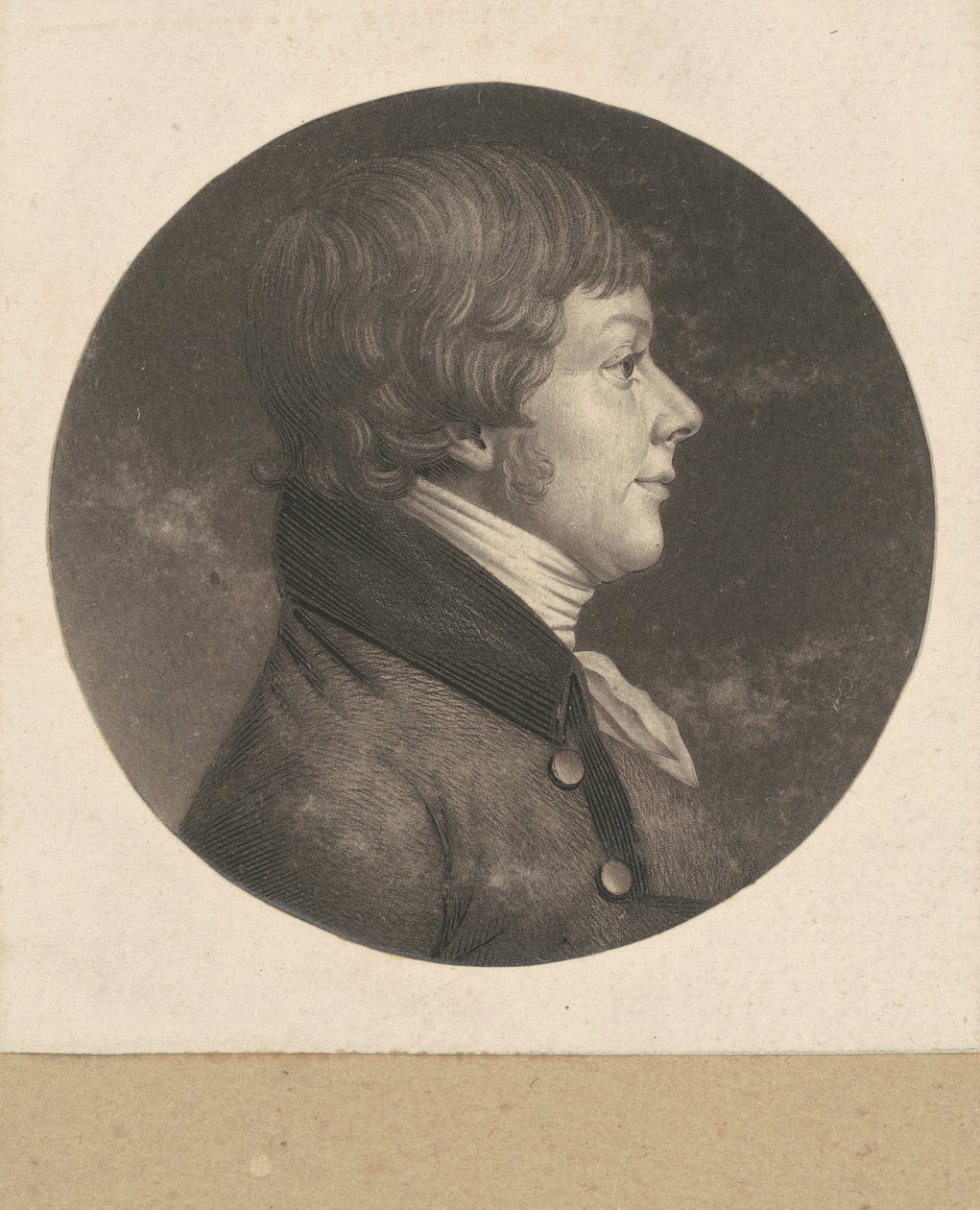 Azonosítatlan ember alkotó: Charles B. J. Févret de Saint Mémin