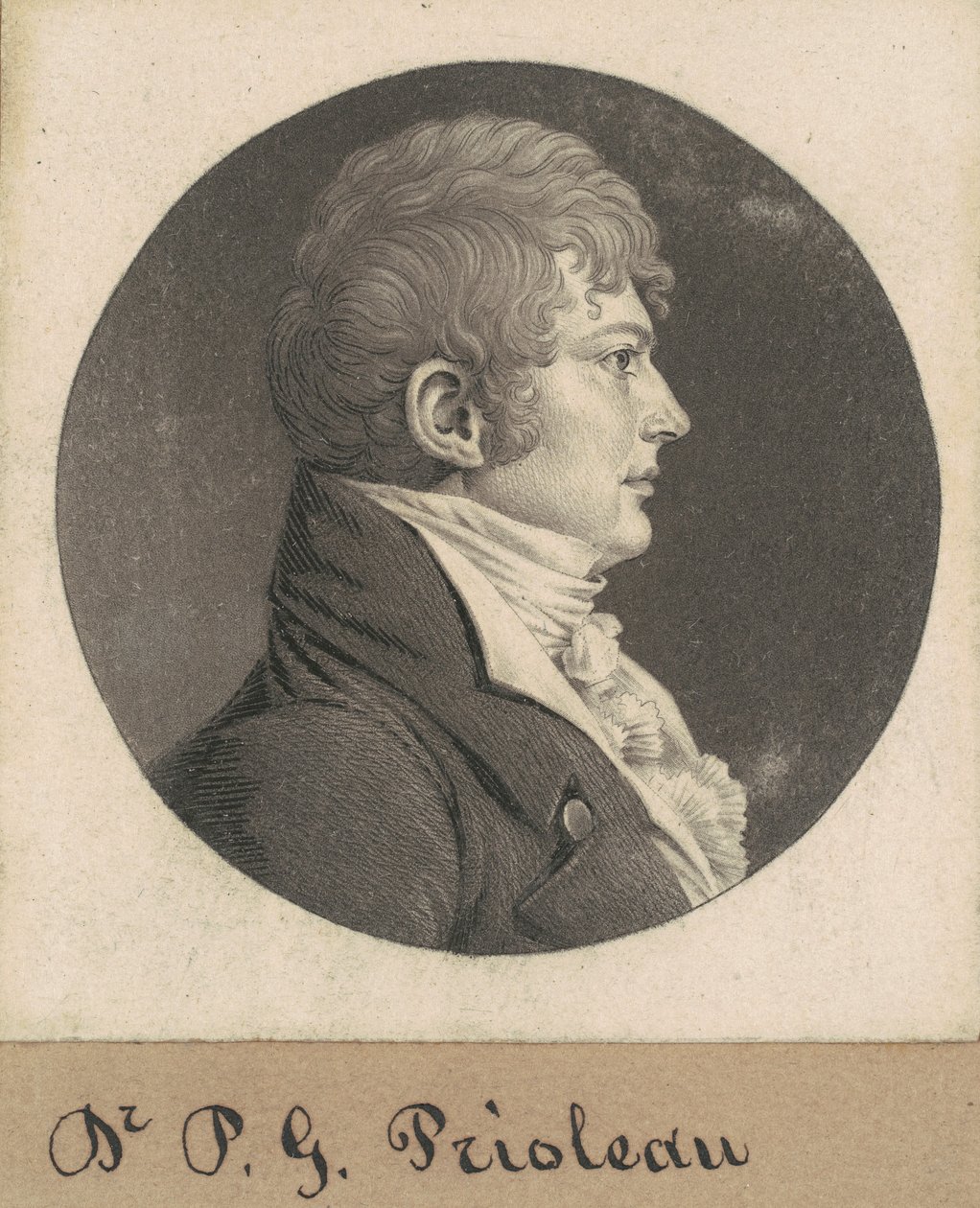 Azonosítatlan ember alkotó: Charles B. J. Févret de Saint Mémin