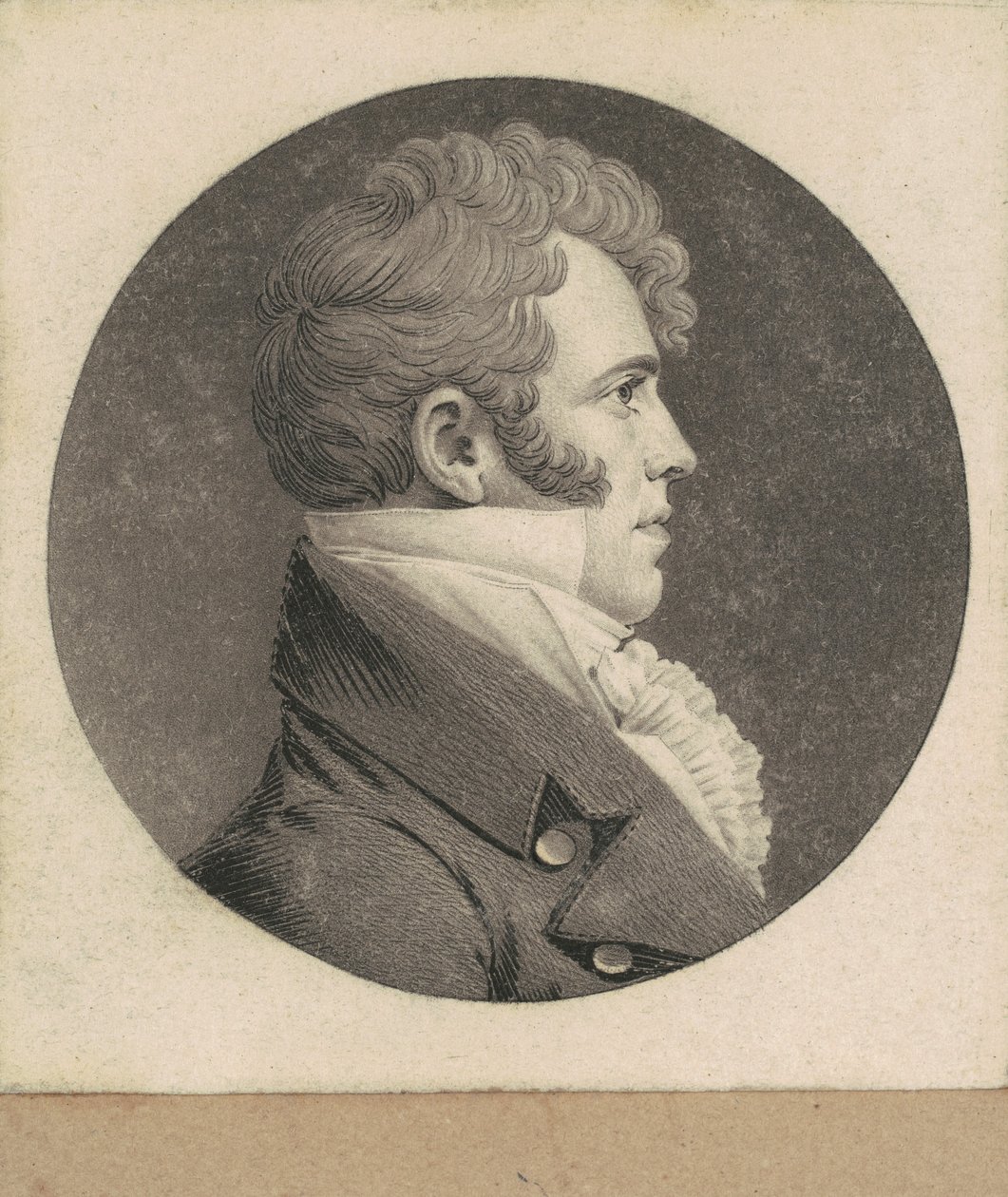 Azonosítatlan ember alkotó: Charles B. J. Févret de Saint Mémin