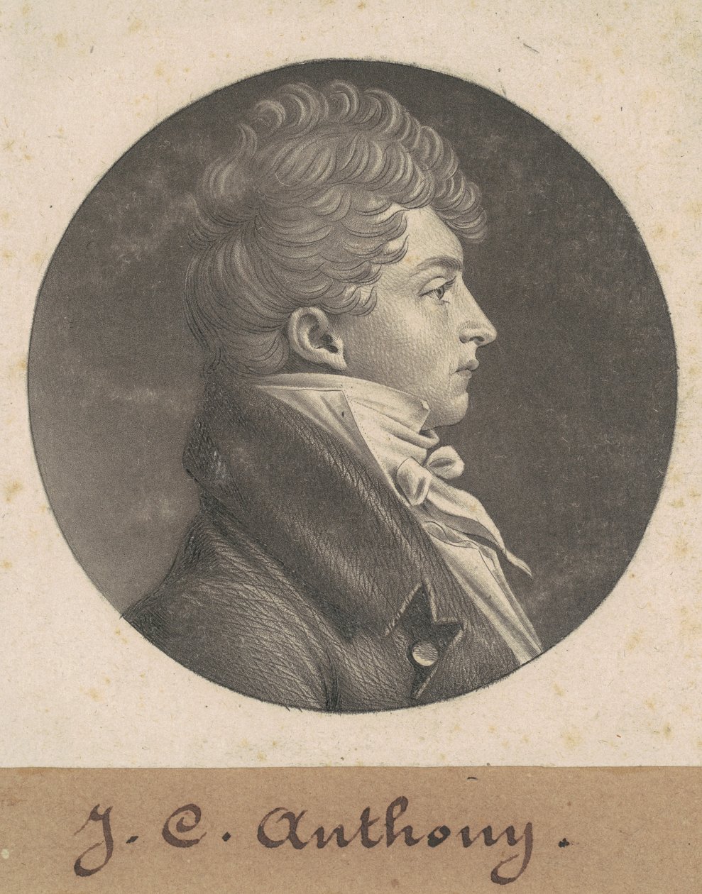 Azonosítatlan ember alkotó: Charles B. J. Févret de Saint Mémin