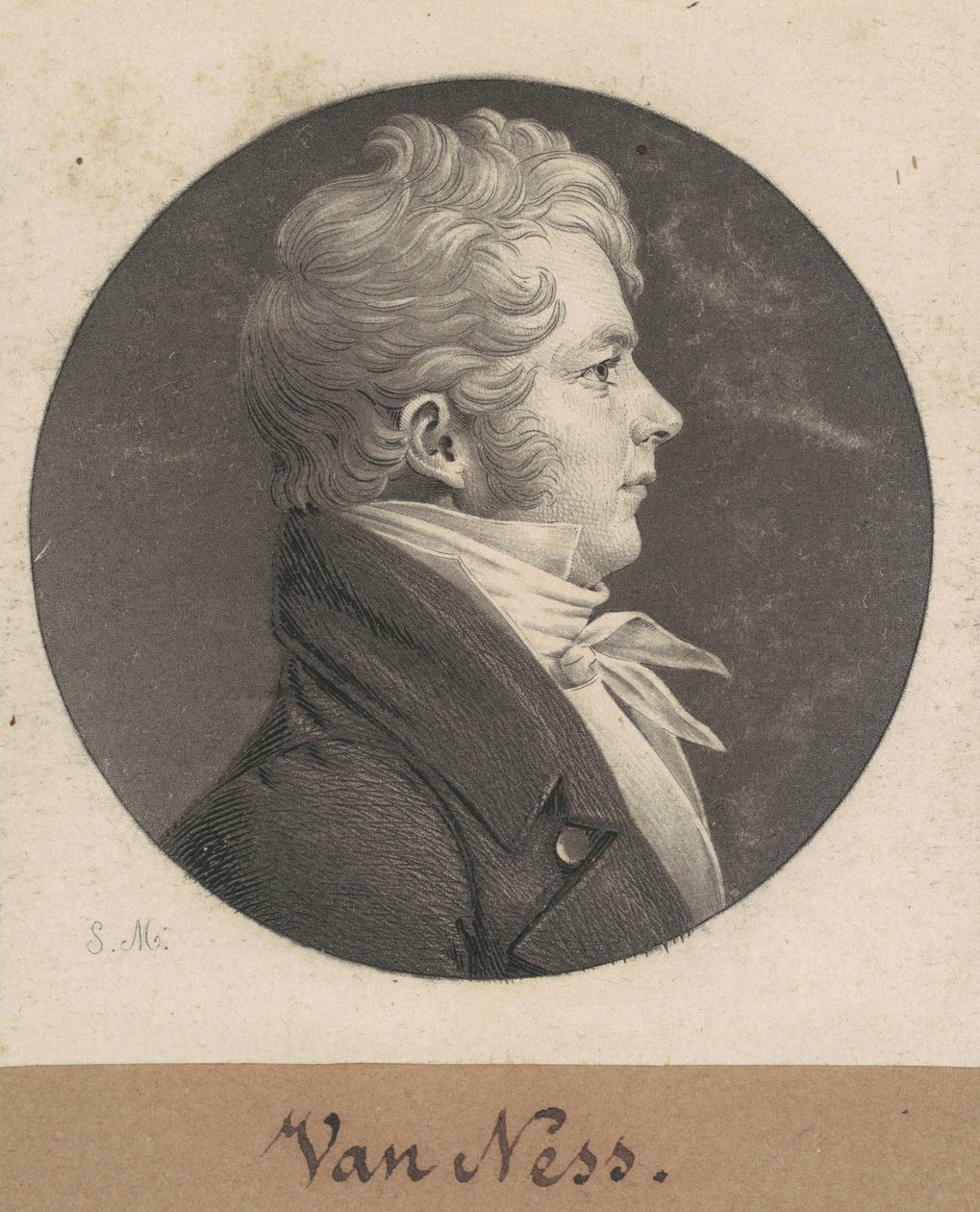Van Ness alkotó: Charles B. J. Févret de Saint Mémin