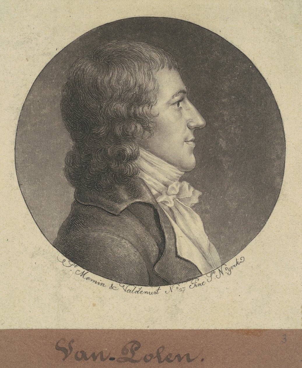 Lengyelországból alkotó: Charles B. J. Févret de Saint Mémin