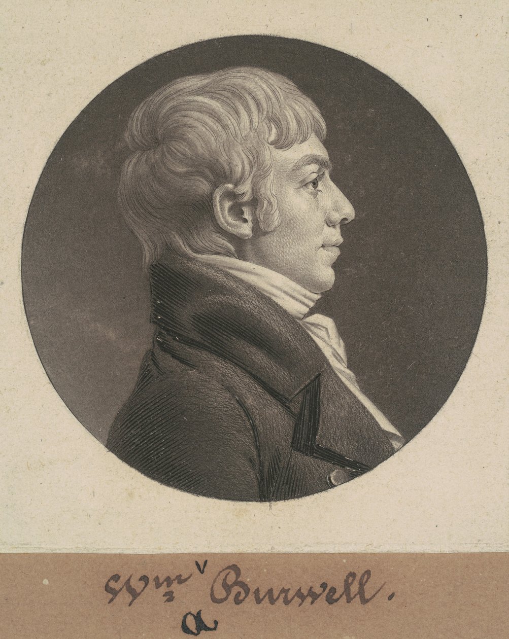 William Armistead Burwell alkotó: Charles B. J. Févret de Saint Mémin