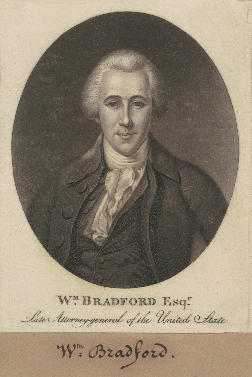 William Bradford alkotó: Charles B. J. Févret de Saint Mémin