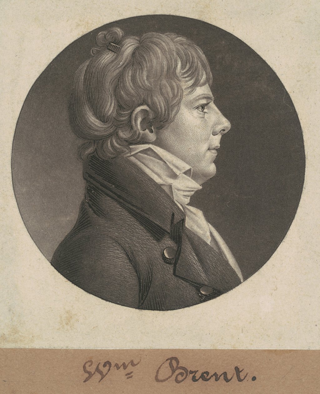 William Brent alkotó: Charles B. J. Févret de Saint Mémin