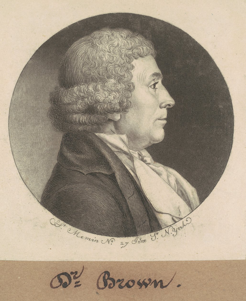 William Brown alkotó: Charles B. J. Févret de Saint Mémin