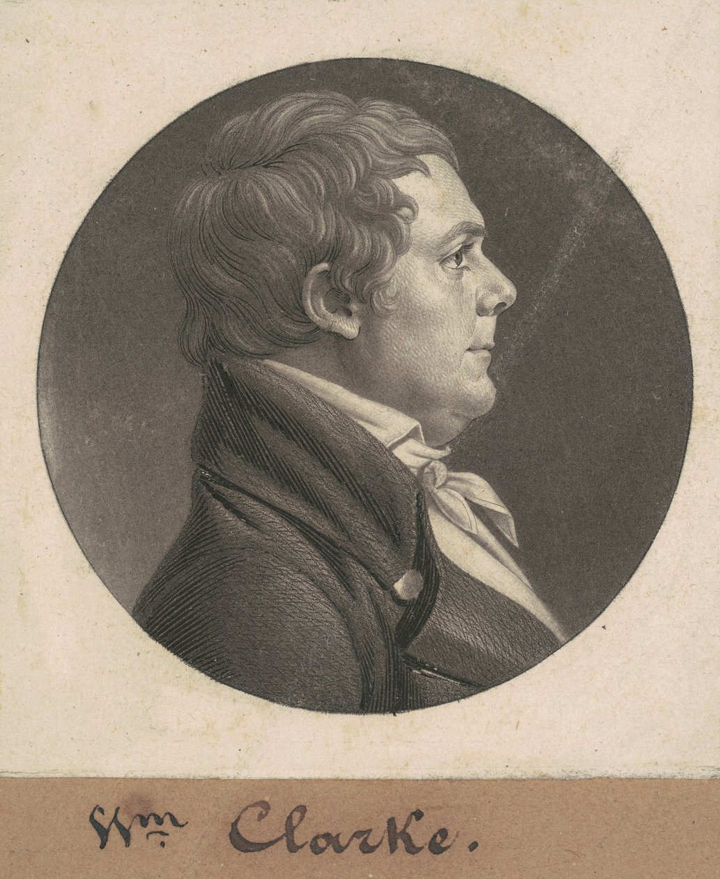 William Clark alkotó: Charles B. J. Févret de Saint Mémin