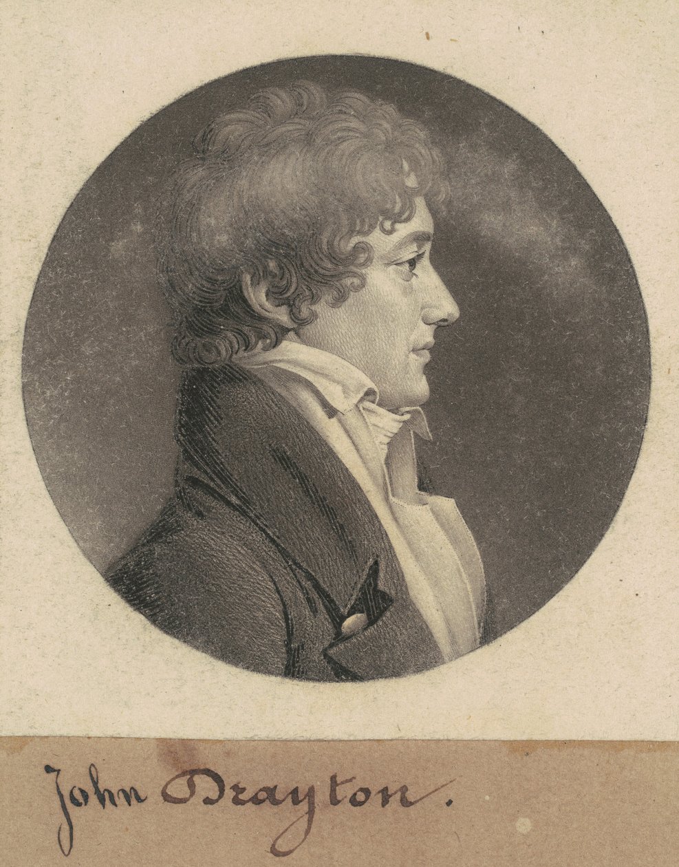 William Drayton alkotó: Charles B. J. Févret de Saint Mémin