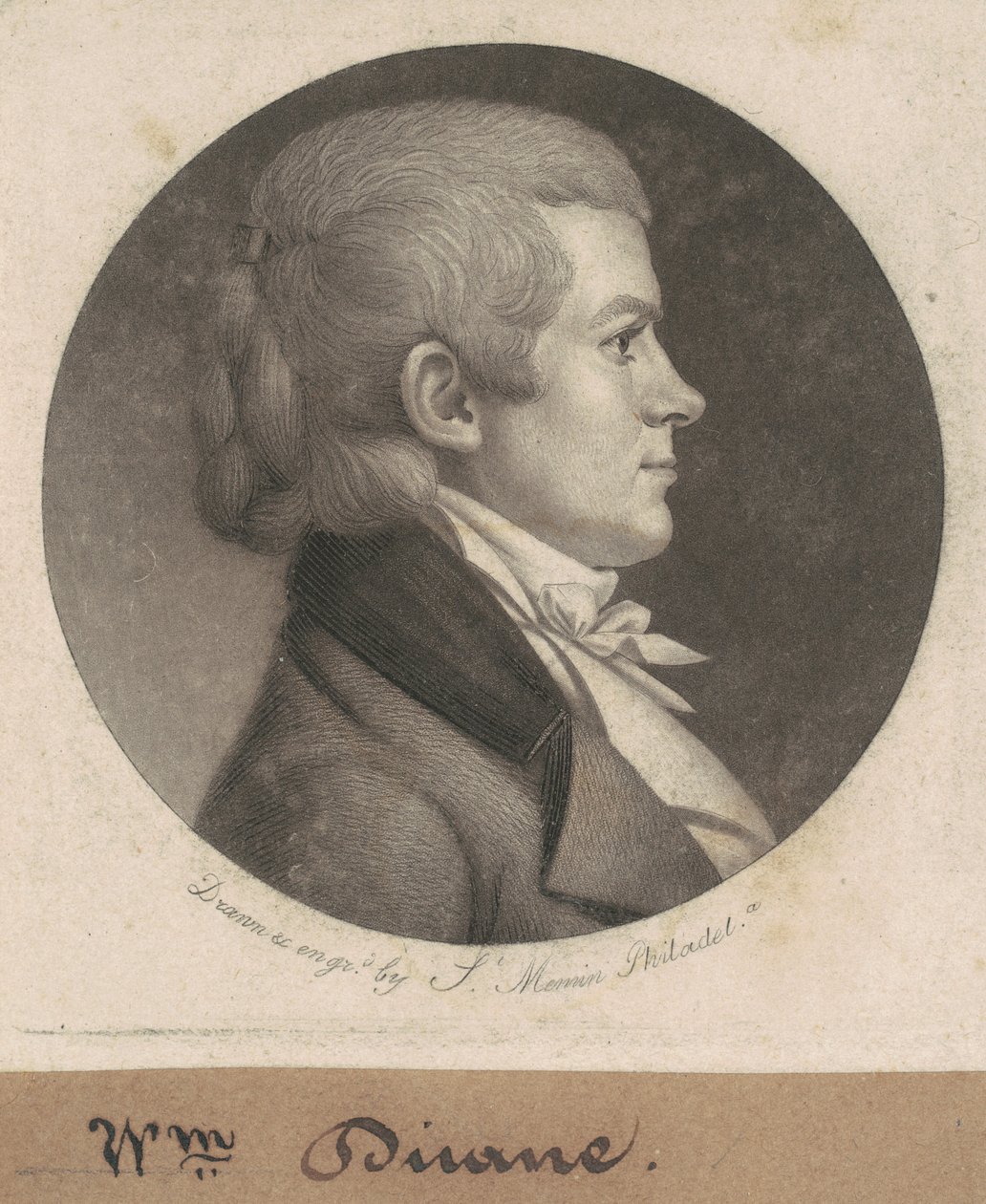 William Duane alkotó: Charles B. J. Févret de Saint Mémin