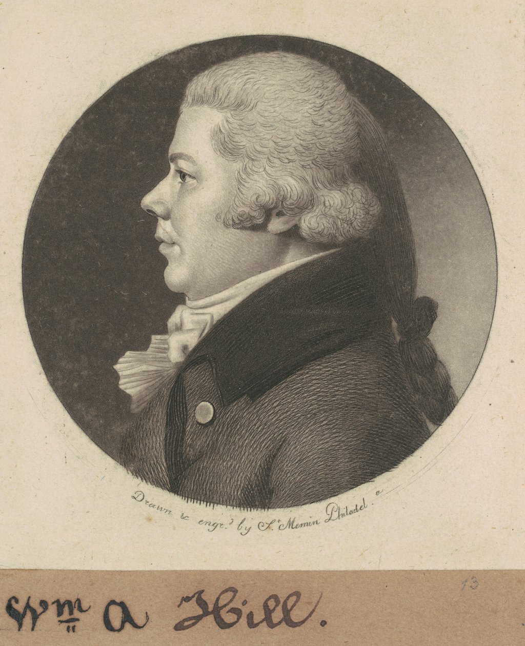 William Henry Hill alkotó: Charles B. J. Févret de Saint Mémin