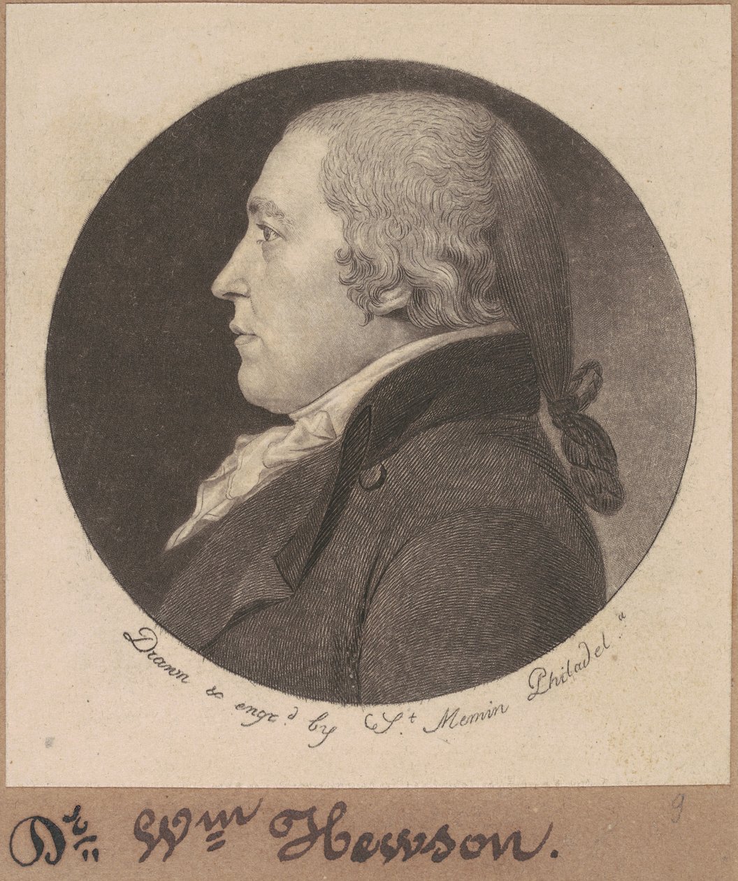 William Hewson alkotó: Charles B. J. Févret de Saint Mémin