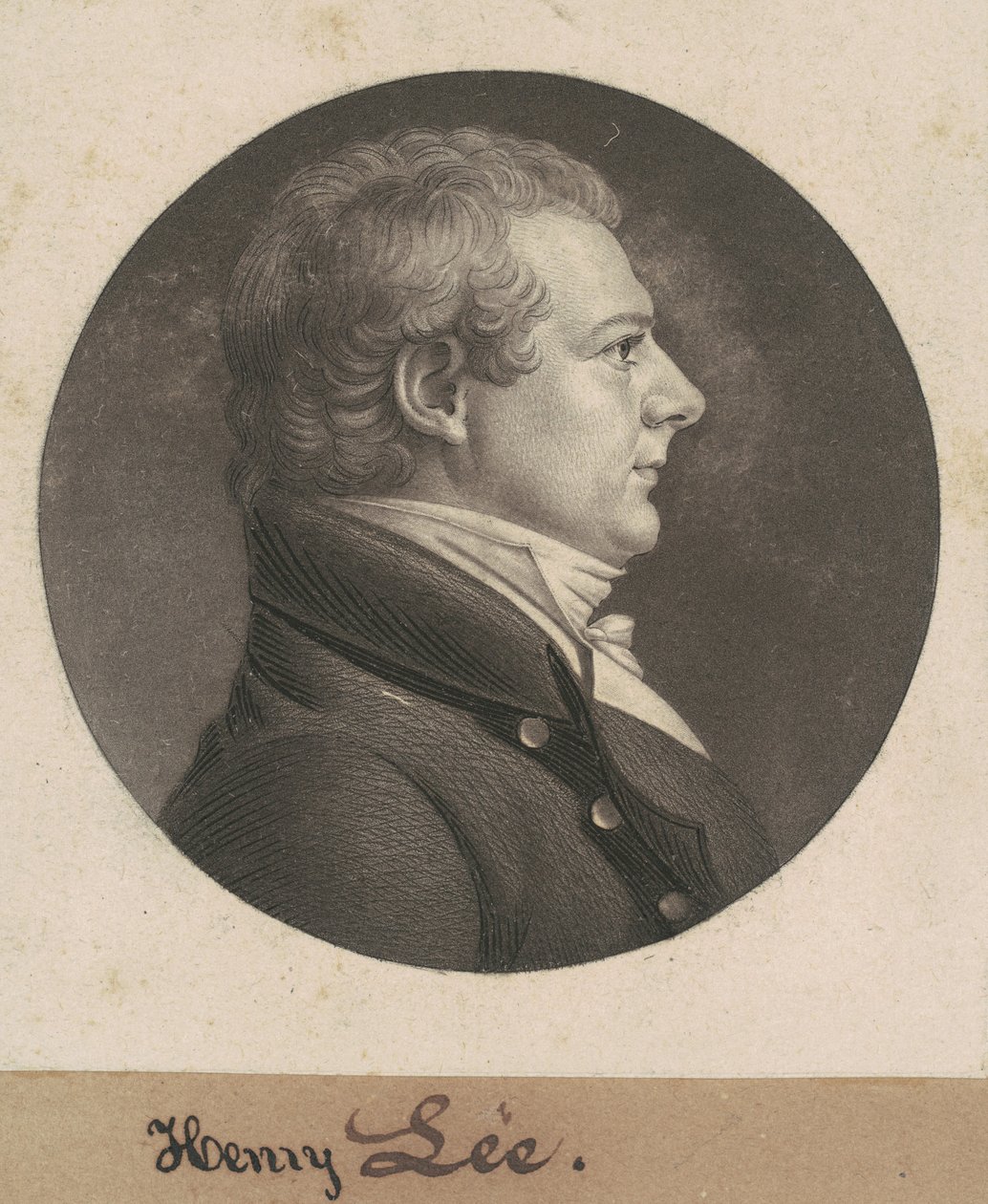 William Lee alkotó: Charles B. J. Févret de Saint Mémin
