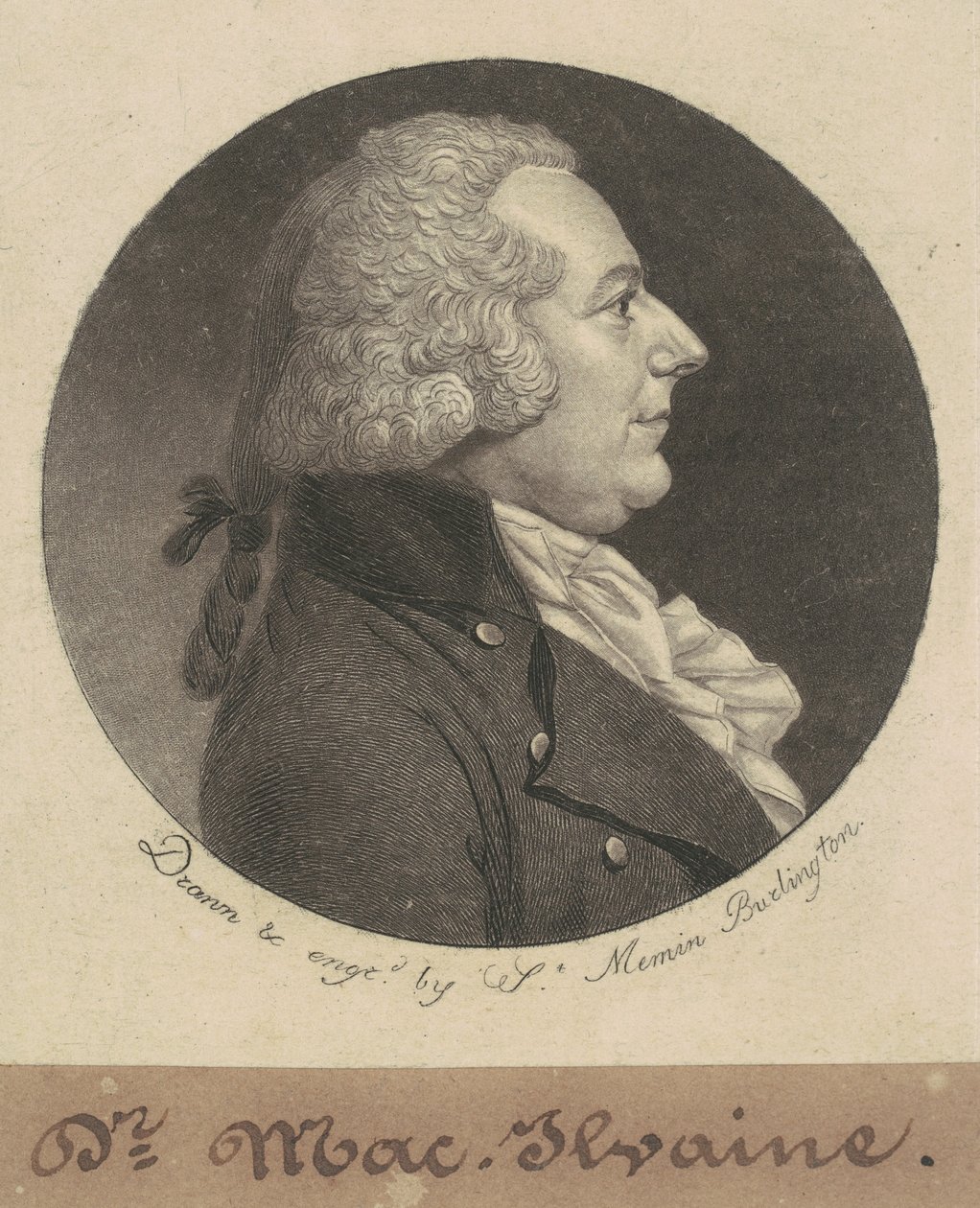 William McIlvaine alkotó: Charles B. J. Févret de Saint Mémin