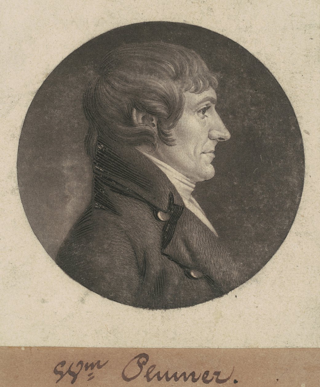 William Plummer alkotó: Charles B. J. Févret de Saint Mémin