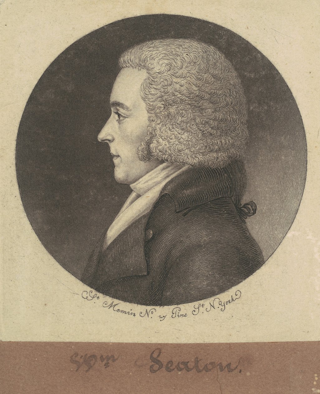 William Seton alkotó: Charles B. J. Févret de Saint Mémin