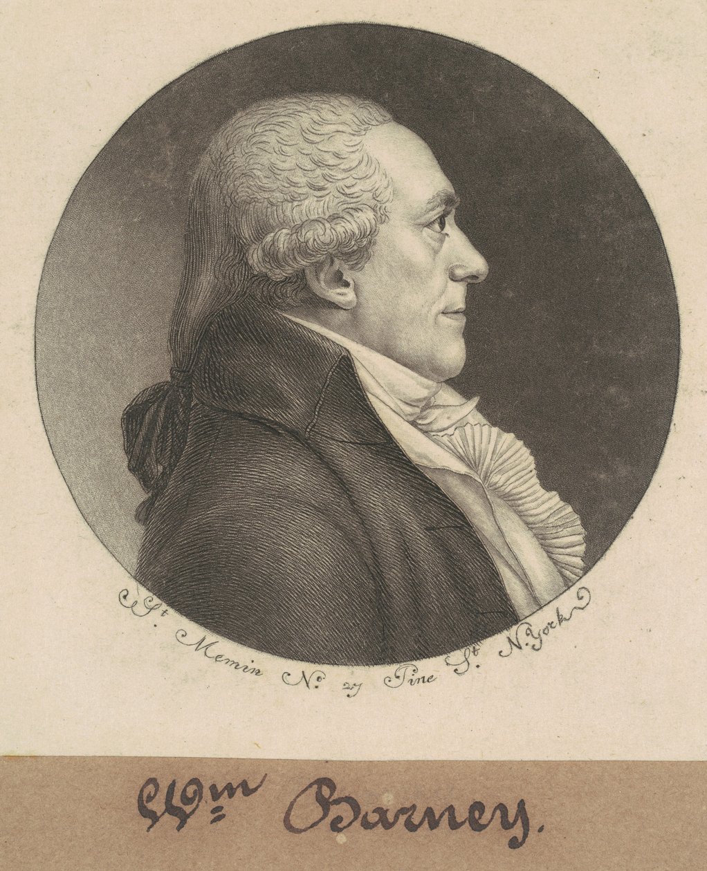 William Stevenson Barney alkotó: Charles B. J. Févret de Saint Mémin