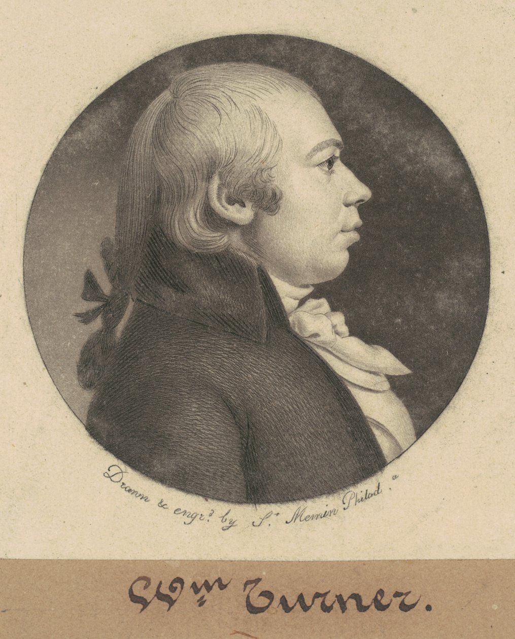 William Turner alkotó: Charles B. J. Févret de Saint Mémin