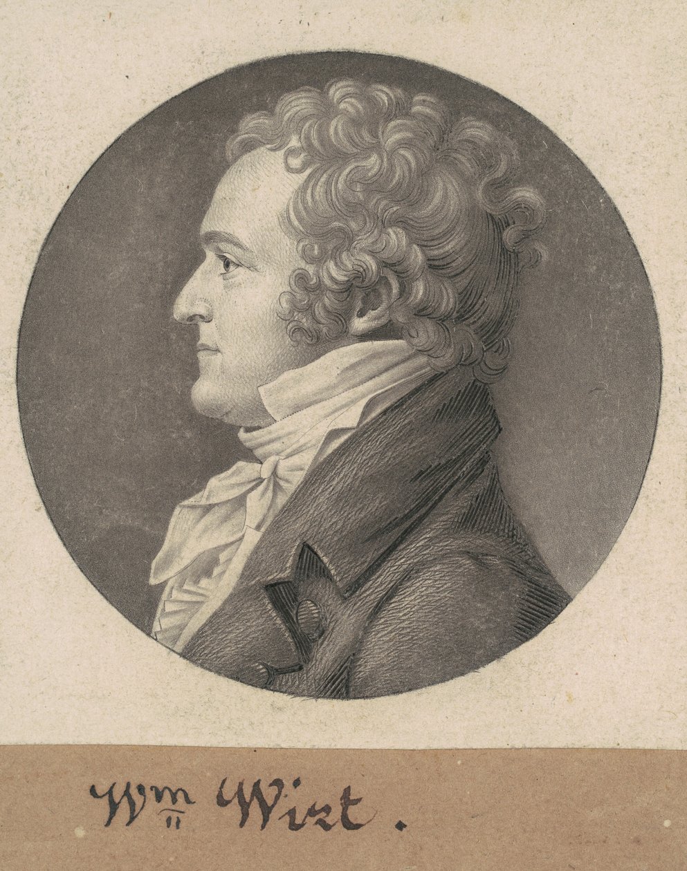 William Wirt alkotó: Charles B. J. Févret de Saint Mémin