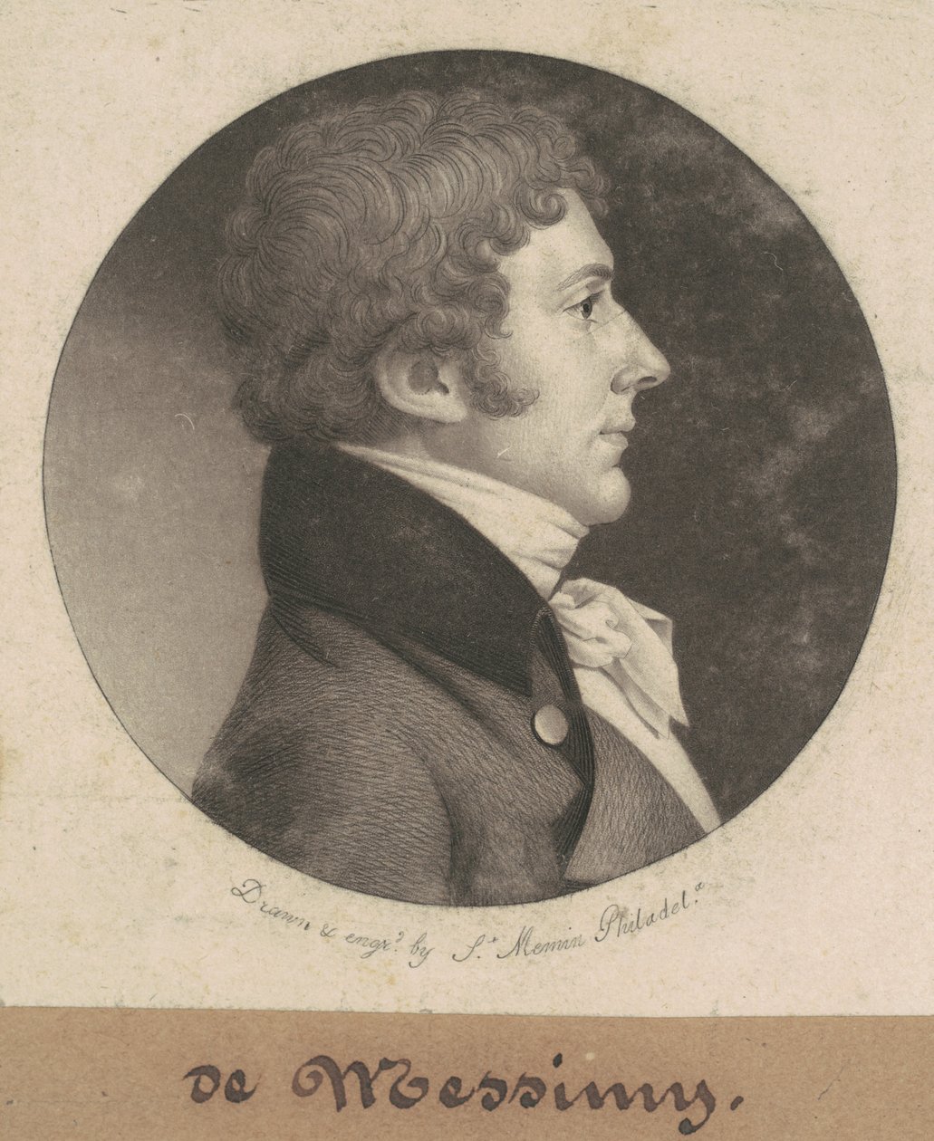 Messimy által alkotó: Charles B. J. Févret de Saint Mémin