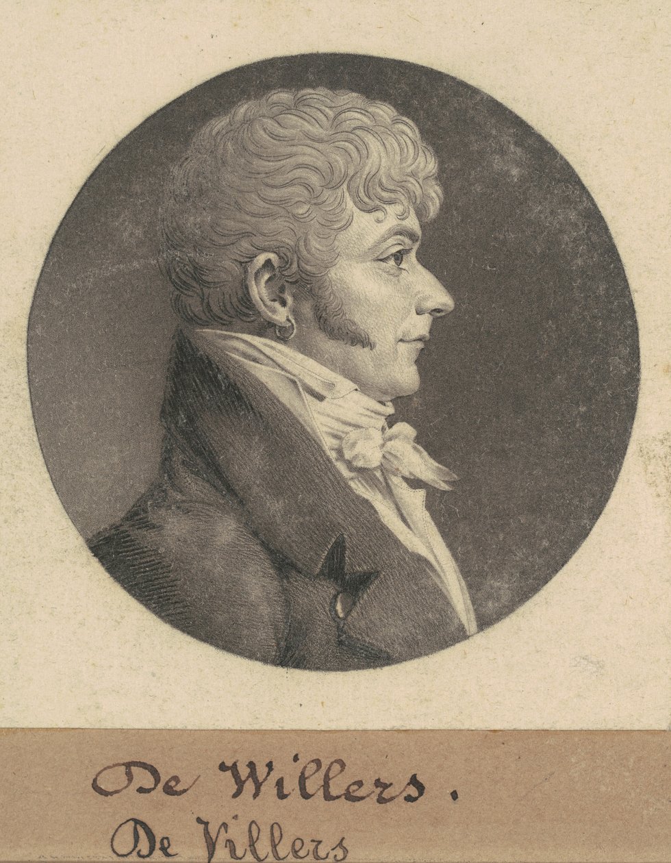 Villerstől alkotó: Charles B. J. Févret de Saint Mémin