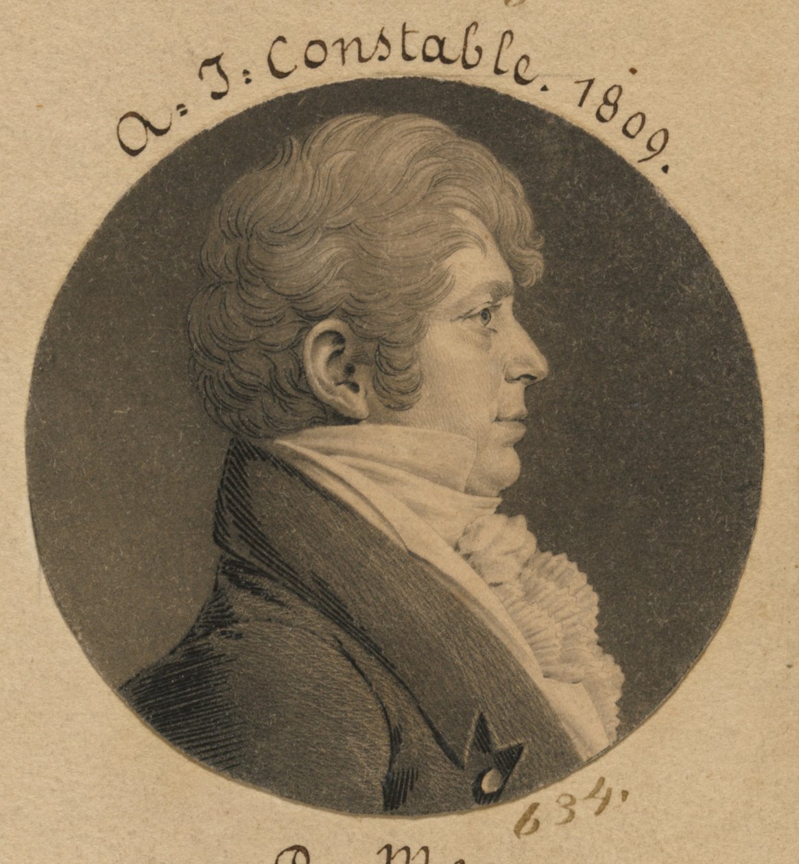 A. J. Constable alkotó: Charles Balthazar Julien Févret de Saint-Mémin