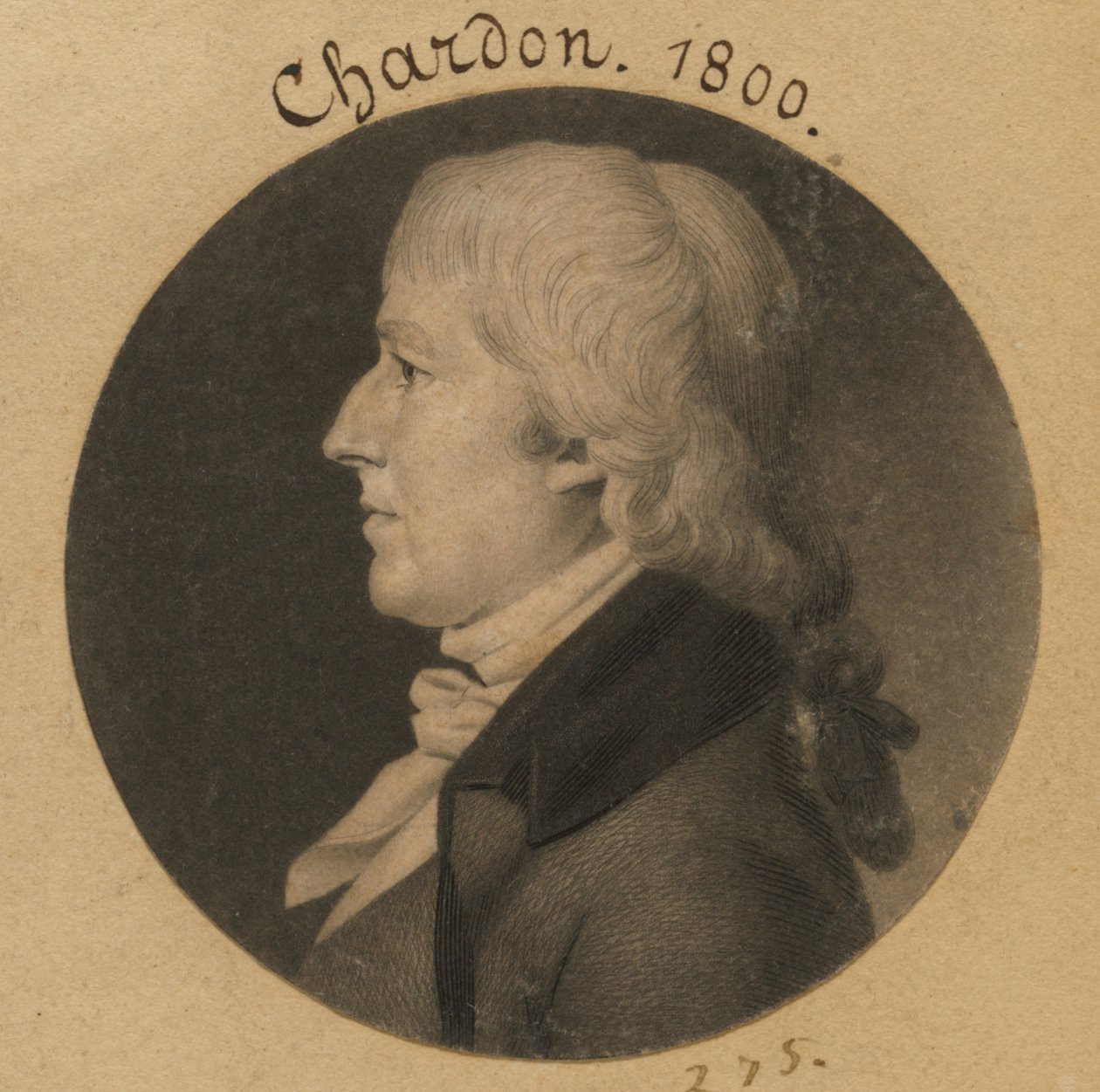 Anthony Chardon alkotó: Charles Balthazar Julien Févret de Saint-Mémin