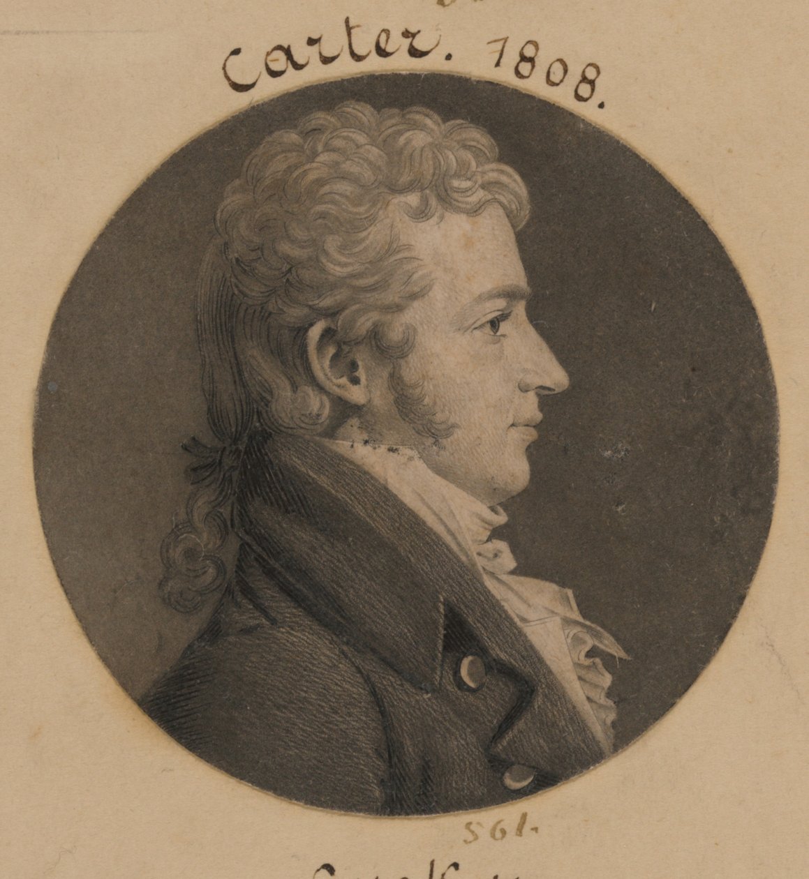 Bernard Moore Carter alkotó: Charles Balthazar Julien Févret de Saint-Mémin