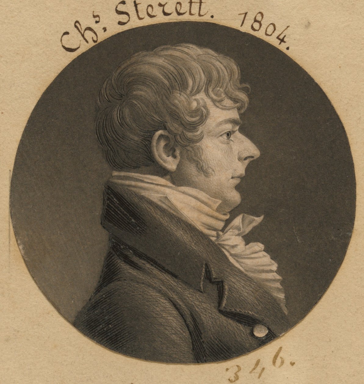 Charles Sterett alkotó: Charles Balthazar Julien Févret de Saint-Mémin