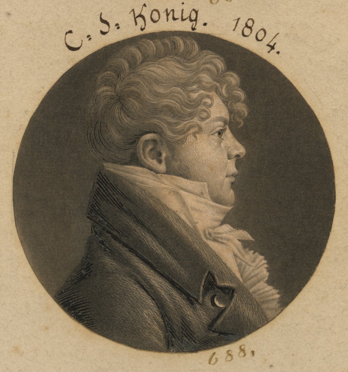 Christian Simon König alkotó: Charles Balthazar Julien Févret de Saint-Mémin