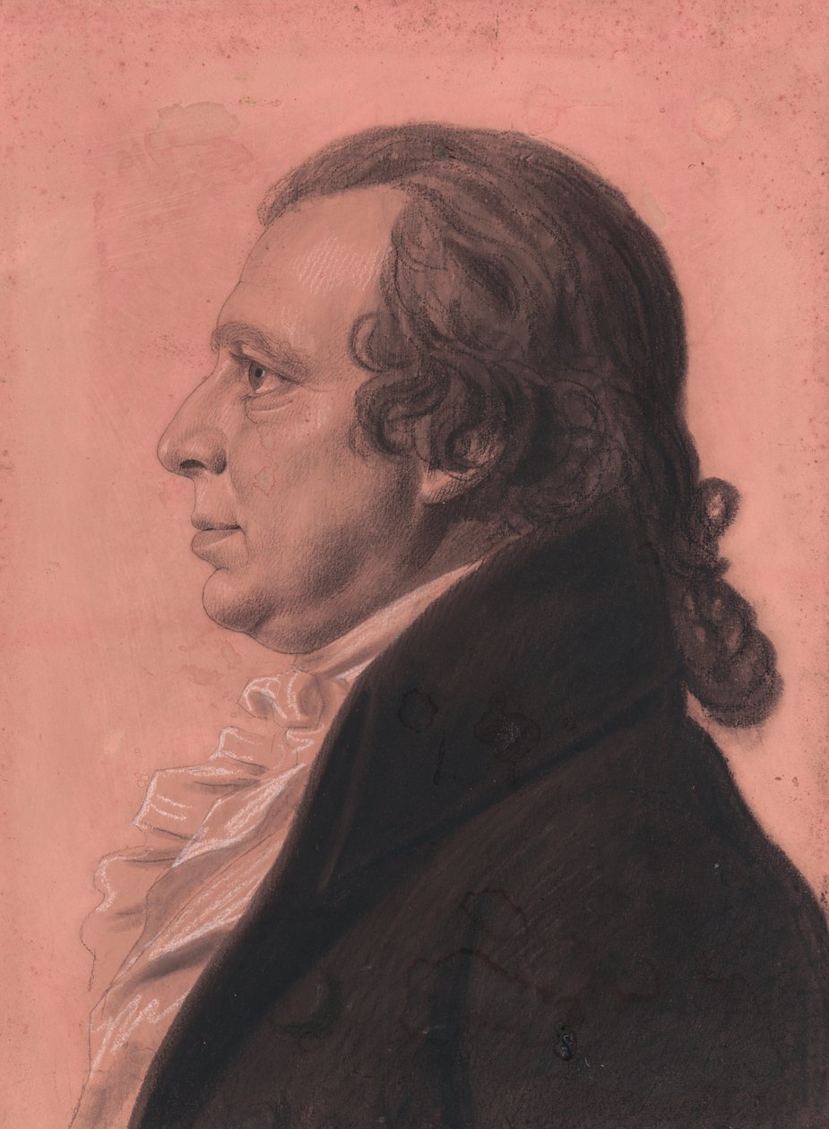 Dr. Elisha Cullen Dick alkotó: Charles Balthazar Julien Févret de Saint-Mémin