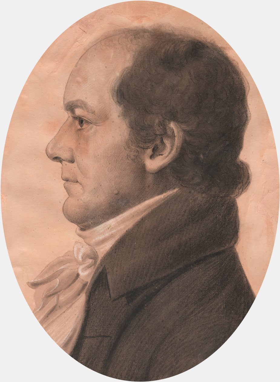 Dr. Thomas Parke alkotó: Charles Balthazar Julien Févret de Saint-Mémin