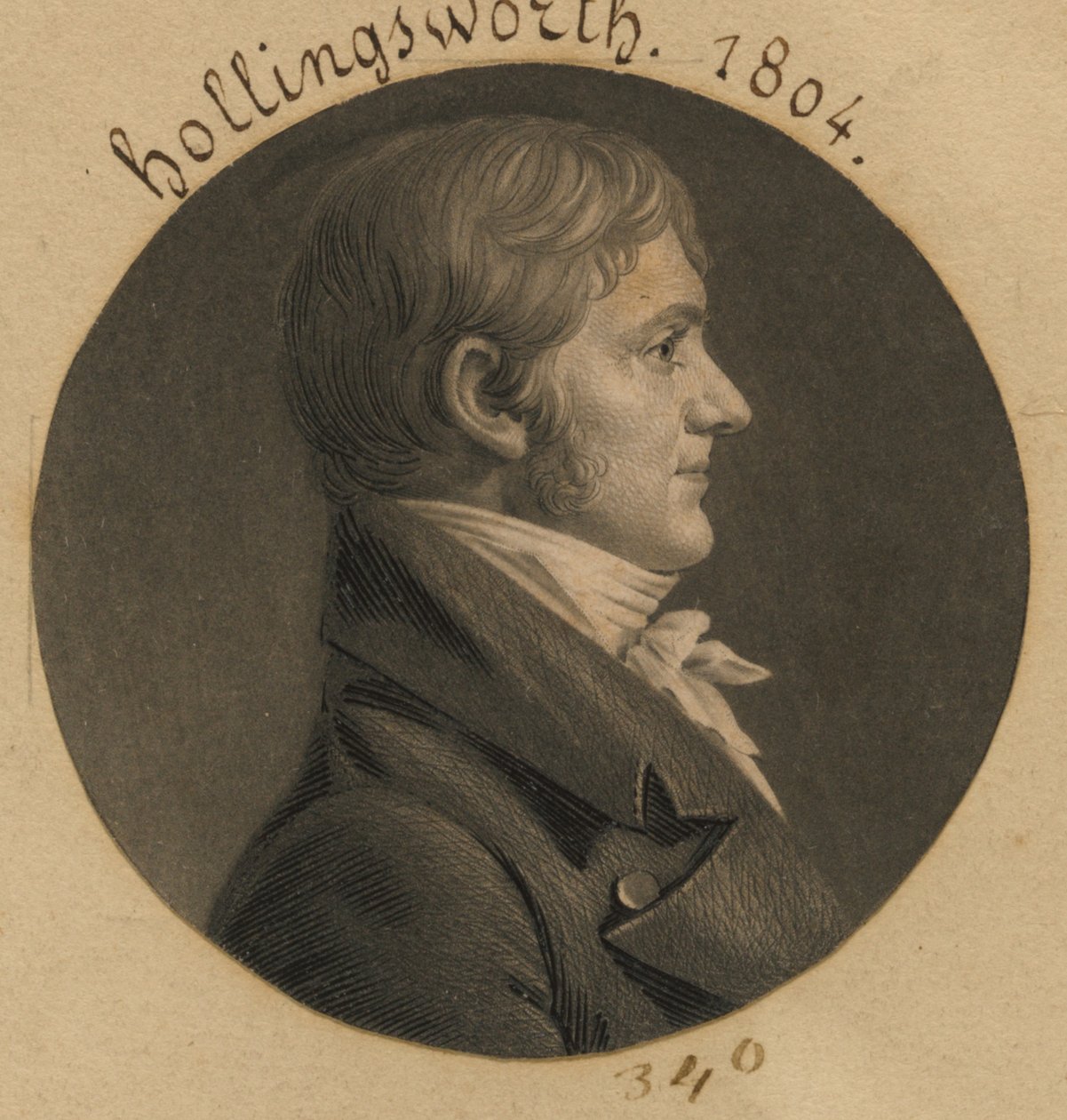 Francis Hollingsworth alkotó: Charles Balthazar Julien Févret de Saint-Mémin