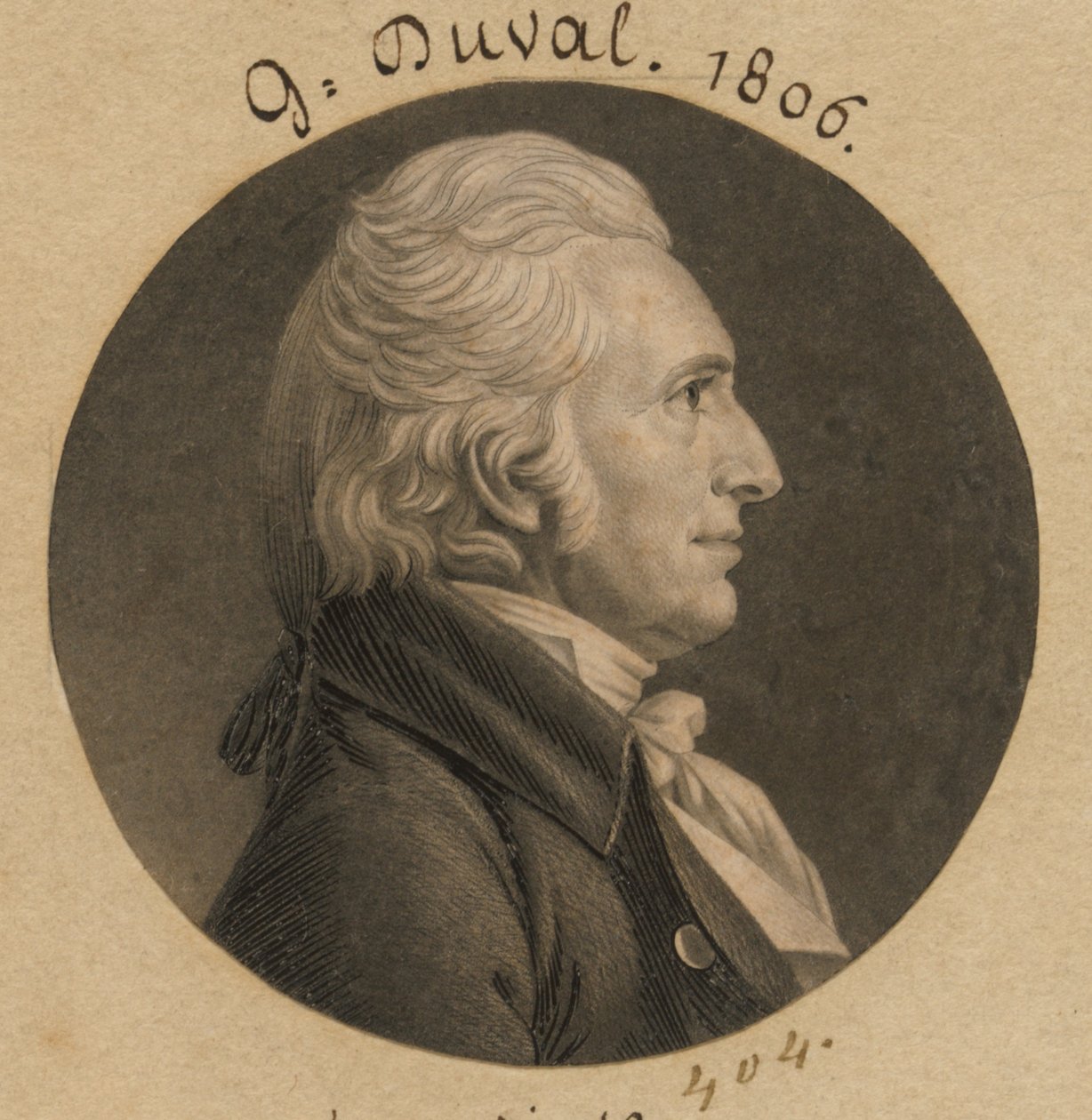 Gabriel Duvall alkotó: Charles Balthazar Julien Févret de Saint-Mémin