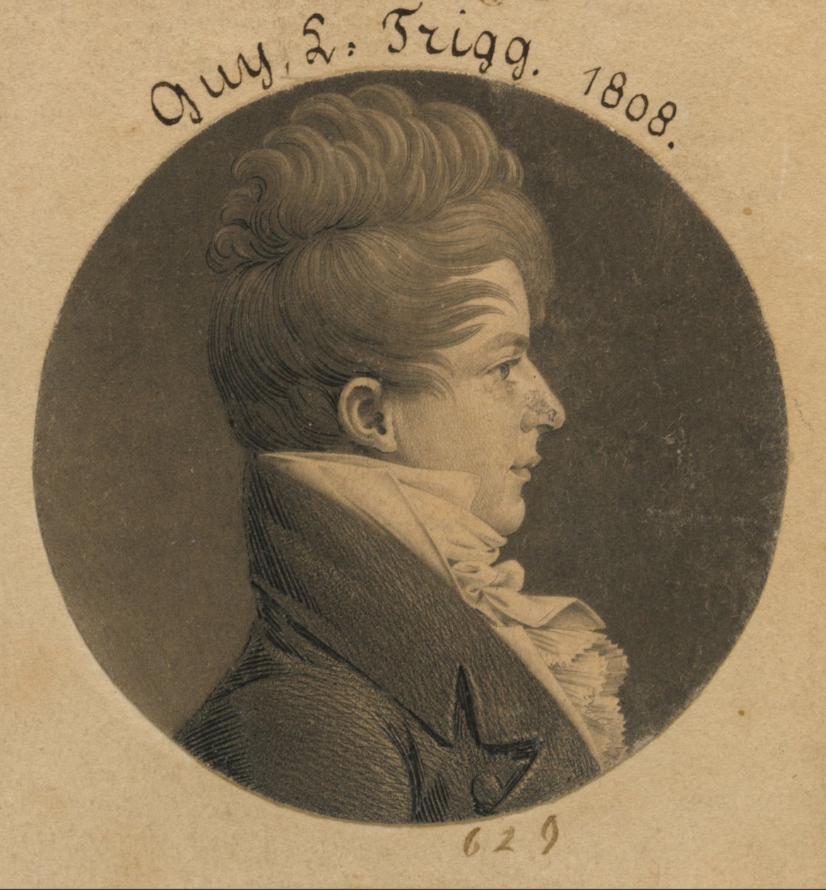 Guy L. Trigg alkotó: Charles Balthazar Julien Févret de Saint-Mémin