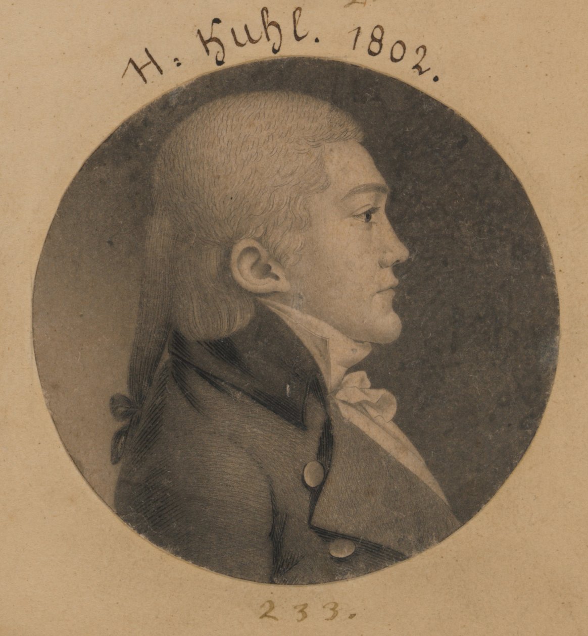 Henry Kuhl alkotó: Charles Balthazar Julien Févret de Saint-Mémin