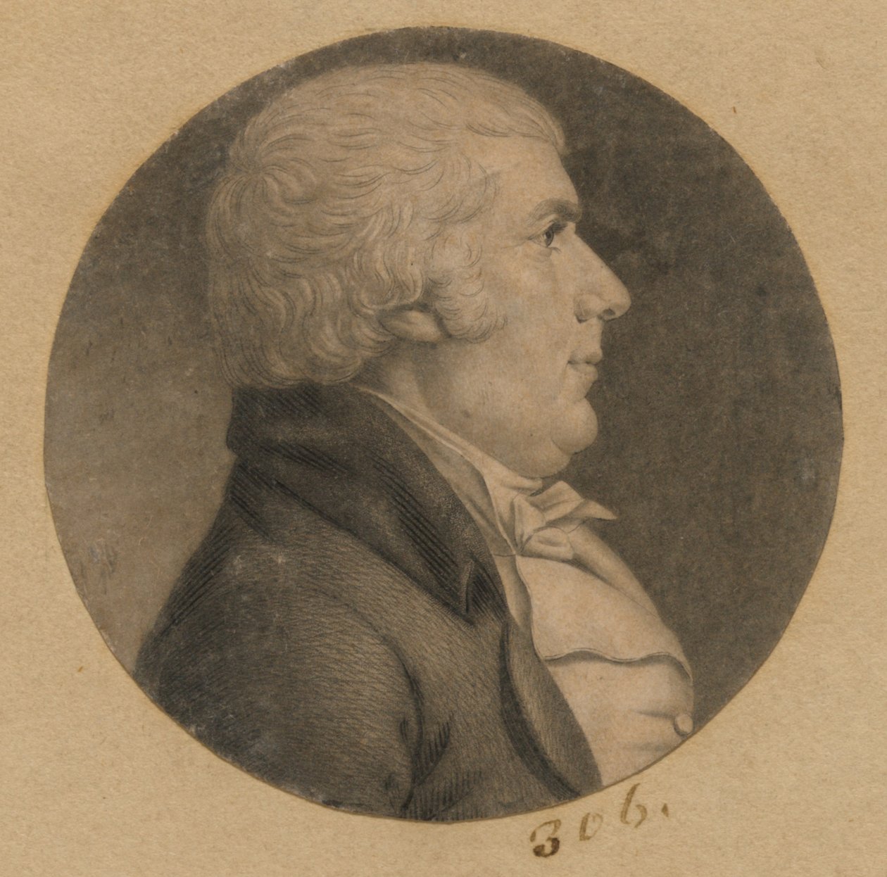 James Riddle alkotó: Charles Balthazar Julien Févret de Saint-Mémin