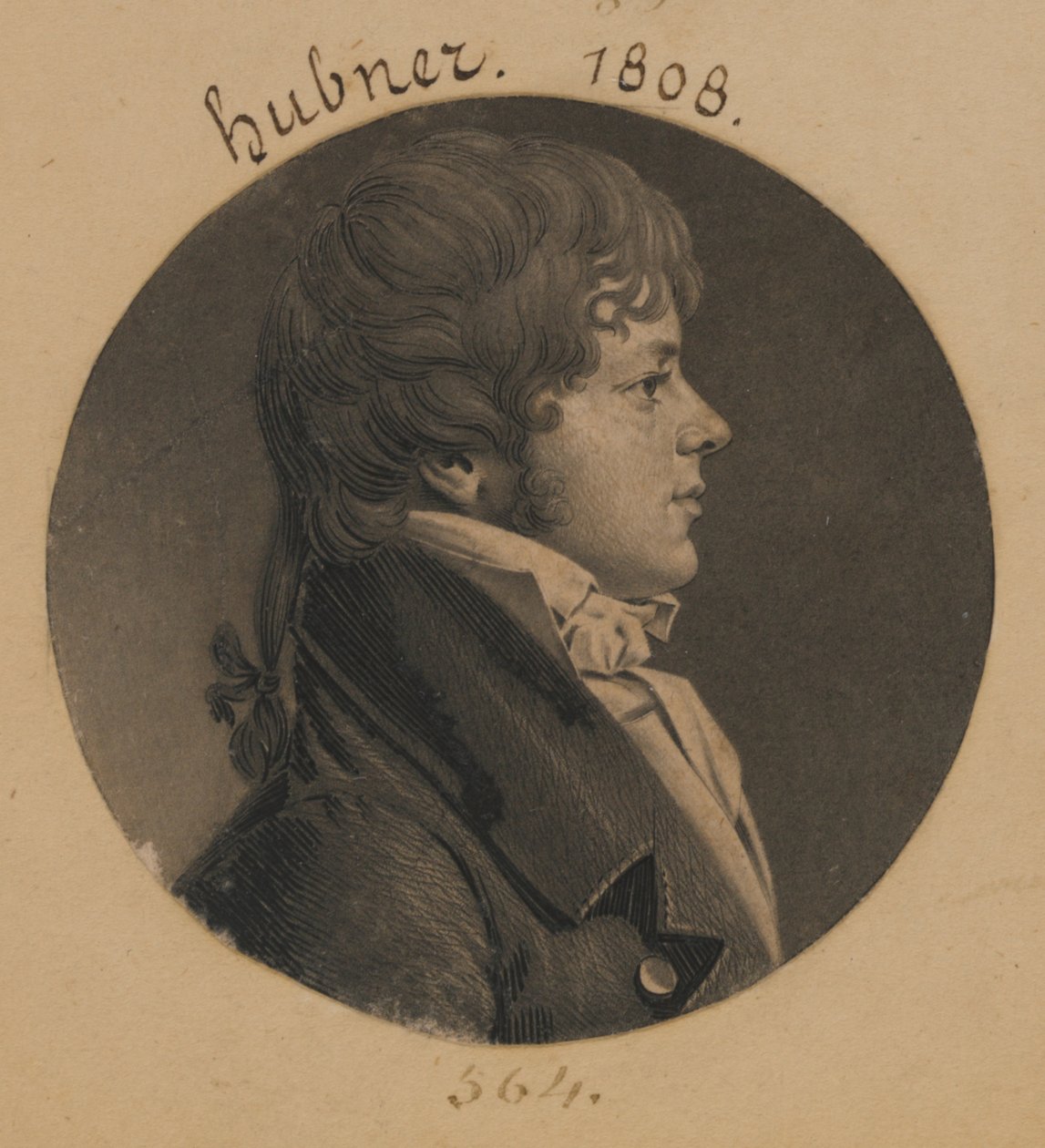 John C. Hubner alkotó: Charles Balthazar Julien Févret de Saint-Mémin