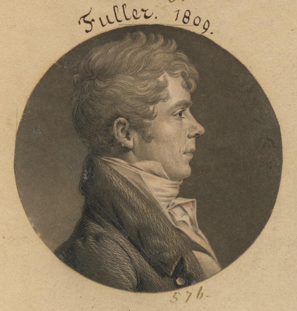 John Coles III alkotó: Charles Balthazar Julien Févret de Saint-Mémin