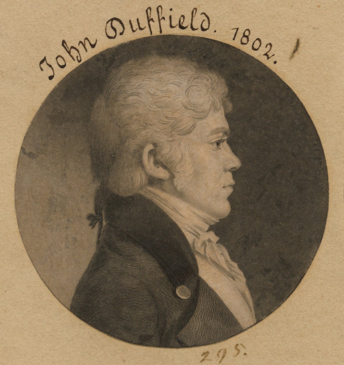 John Duffield alkotó: Charles Balthazar Julien Févret de Saint-Mémin