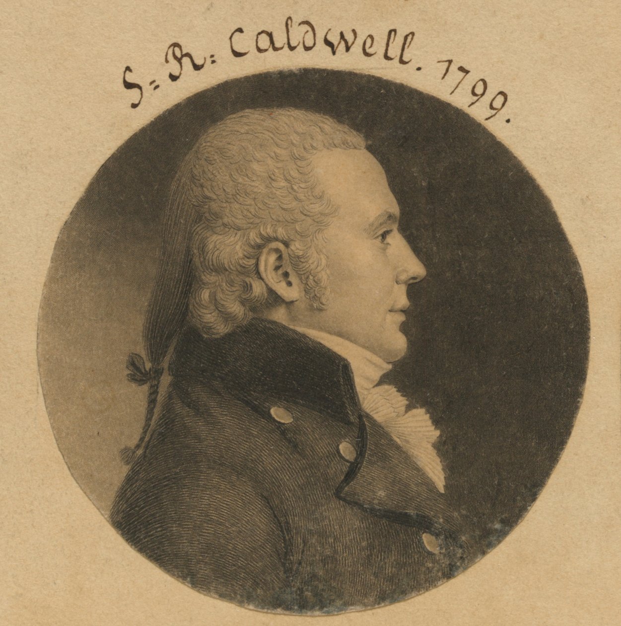 John Edwards Caldwell alkotó: Charles Balthazar Julien Févret de Saint-Mémin