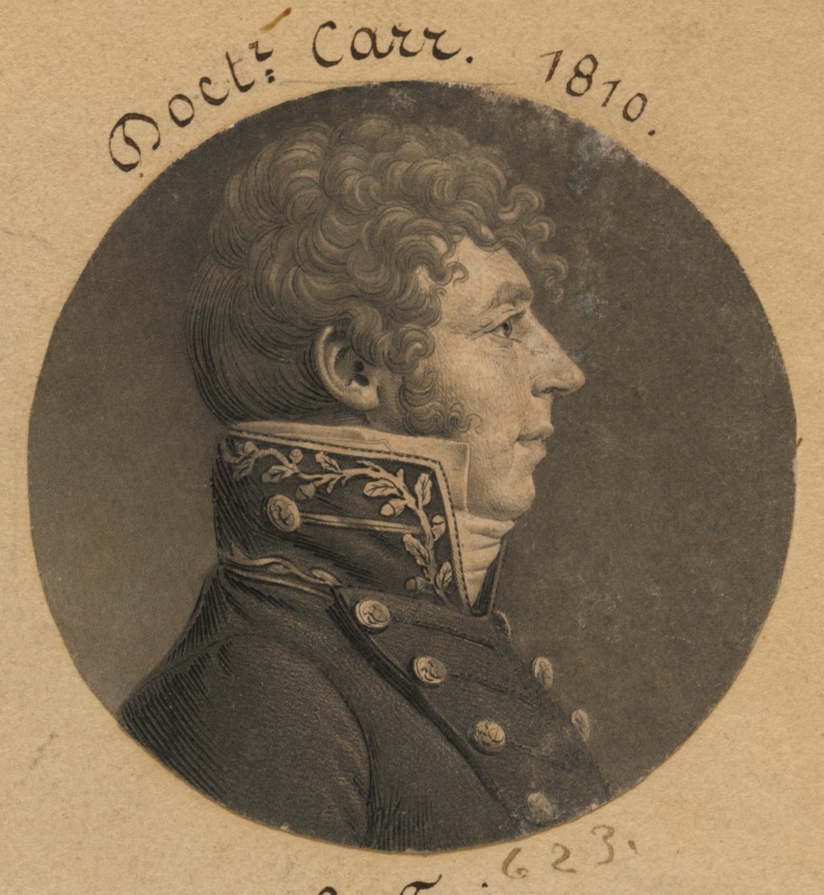 John H. Carr alkotó: Charles Balthazar Julien Févret de Saint-Mémin