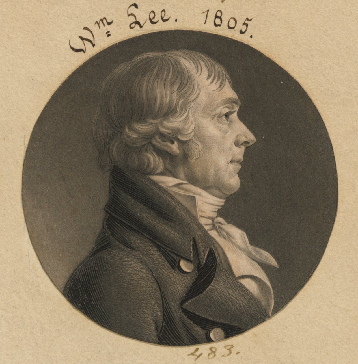 John S. Smith alkotó: Charles Balthazar Julien Févret de Saint-Mémin