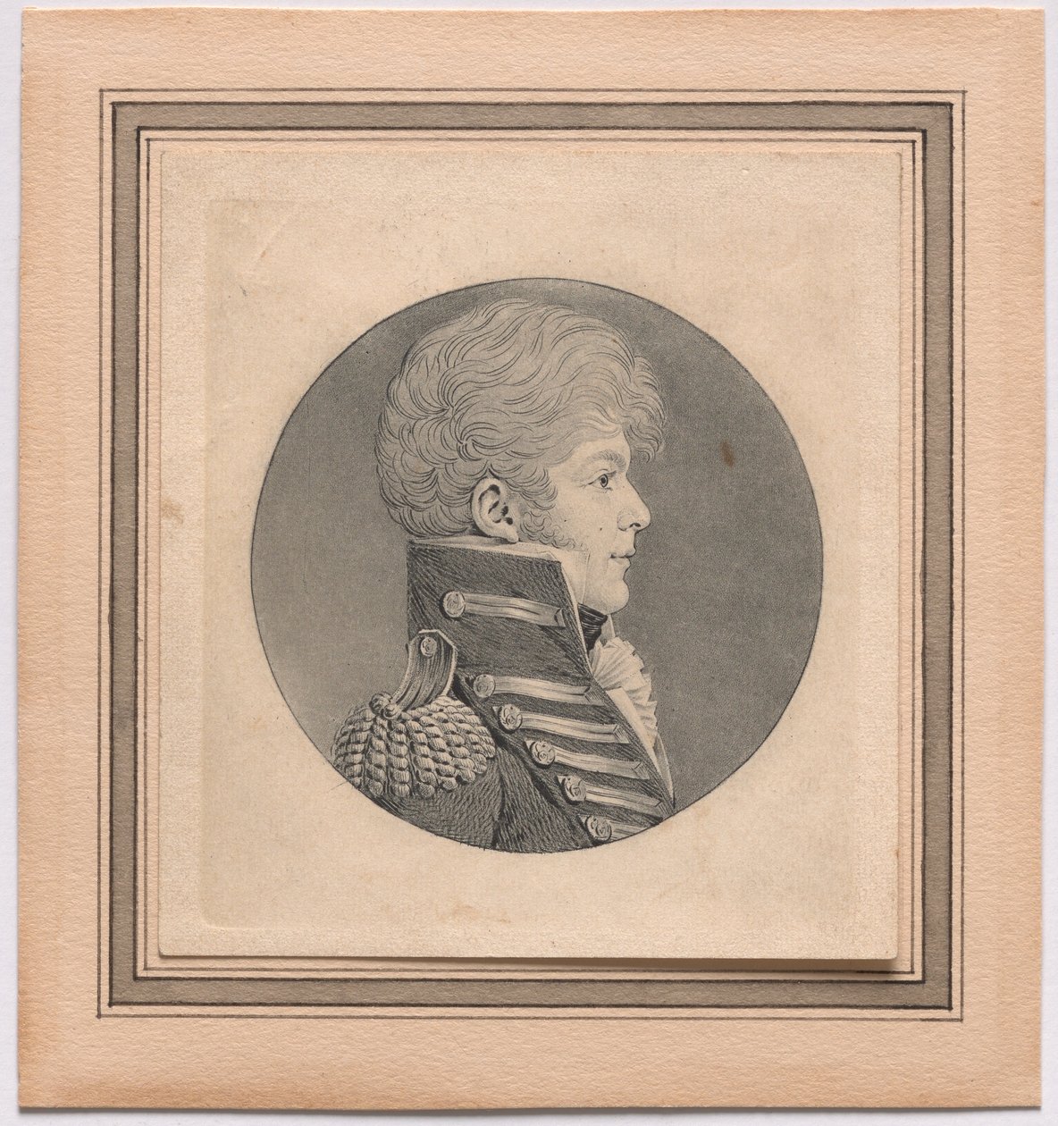 John Trippe alkotó: Charles Balthazar Julien Févret de Saint-Mémin
