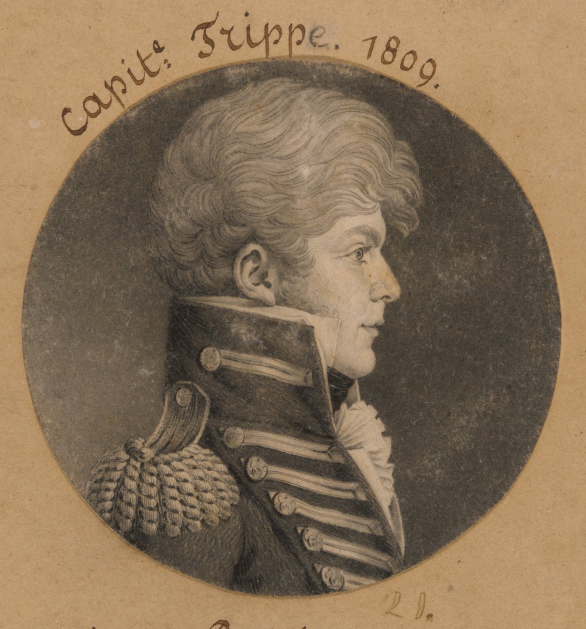 John Trippe alkotó: Charles Balthazar Julien Févret de Saint-Mémin