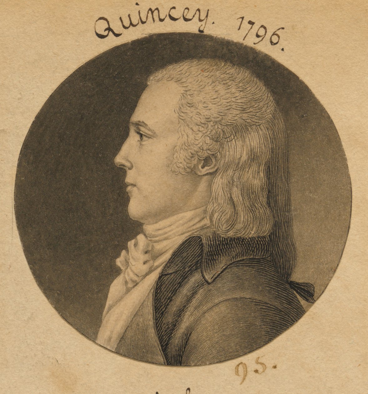 Josiah Quincy alkotó: Charles Balthazar Julien Févret de Saint-Mémin